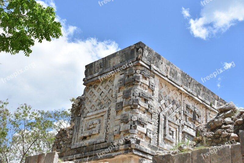 Uxmal Mayan Ruins Yucatan Mexico Free Photos