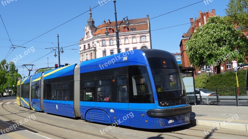 Tram Communication Transport Tracks Rails