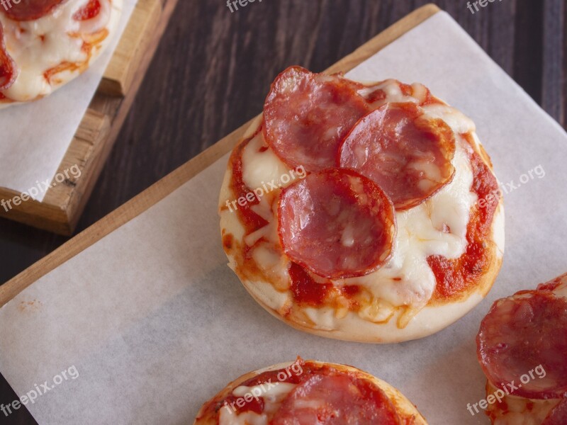 Pizza Mini Food Cheese Tasty