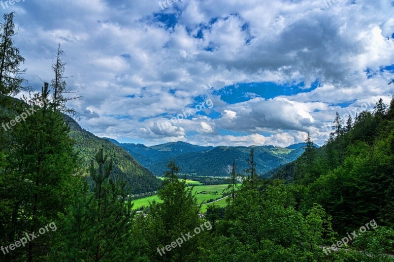 Hagertal Kössen Tyrol Austria Nature