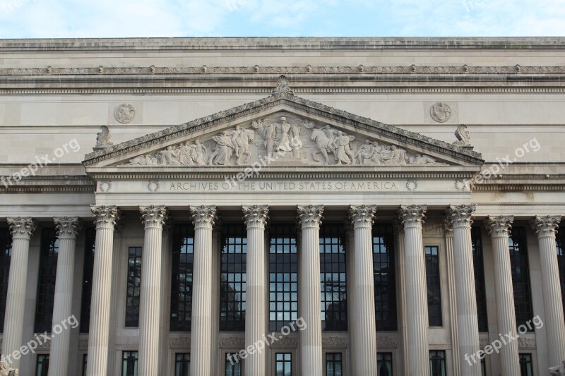 National Archives Washington Dc America