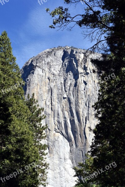 Mountain Trees Scenic Outdoors Sky