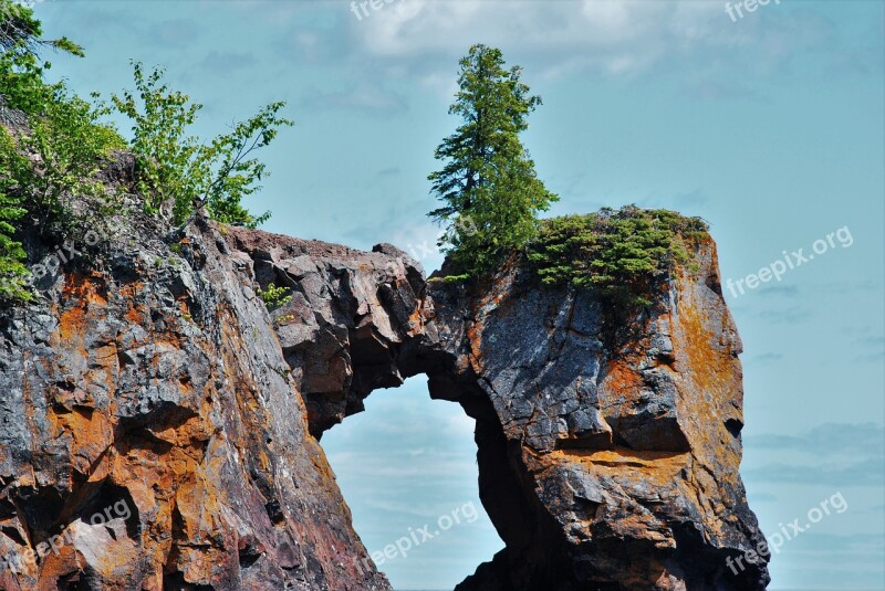 Nature Alone Landscape Bridge Free Photos