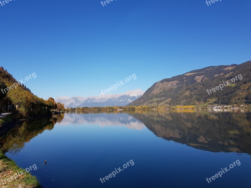 Salzburg Landscape Austria Water Sky