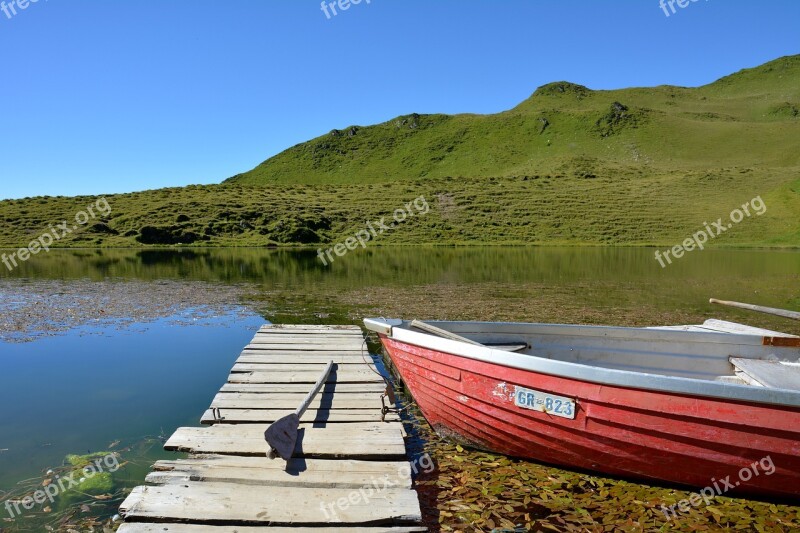 St Antönien Bergsee Switzerland Graubünden