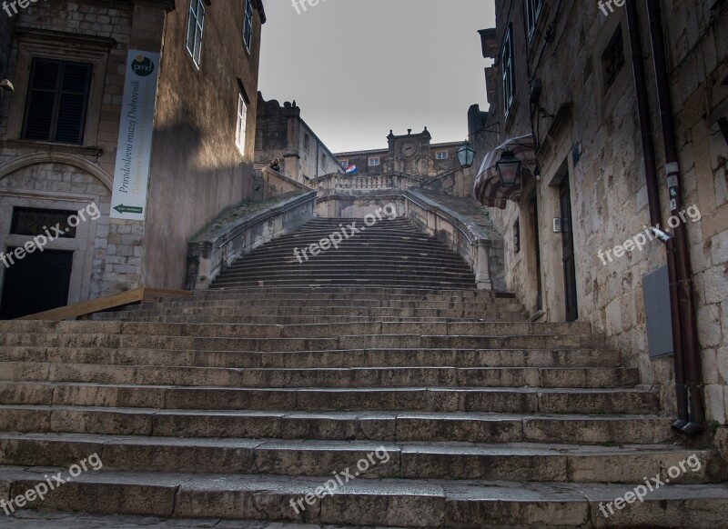 Croatia Dubrovnik Architecture Dalmatia Europe