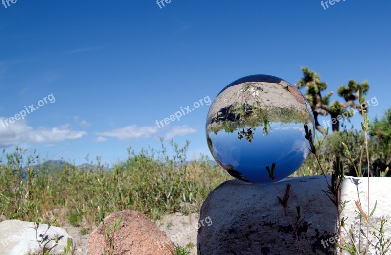 Usa Arizona Desert Glass Ball Summer