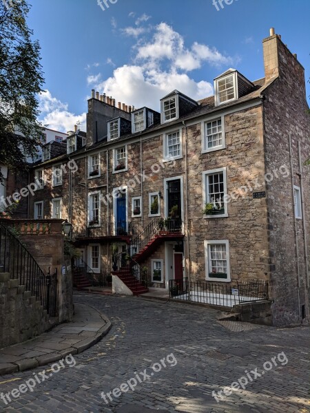 Edinburgh House Scotland City Architecture