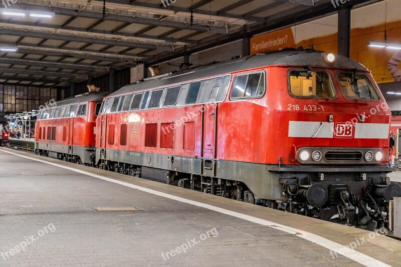 Train Diesel Railway Locomotive Transport