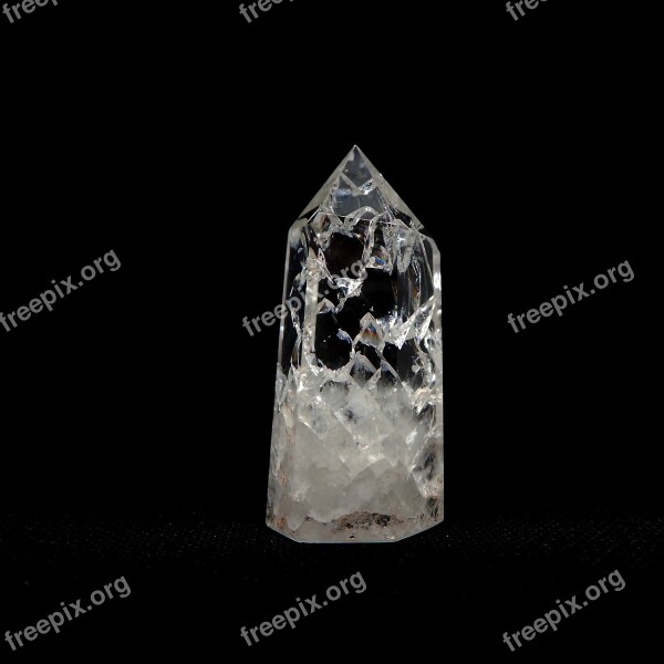 Clear Quartz Crystal Mineral Transparent