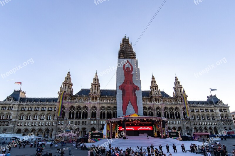 Life Ball Vienna United In Diversity Town Hall Summer