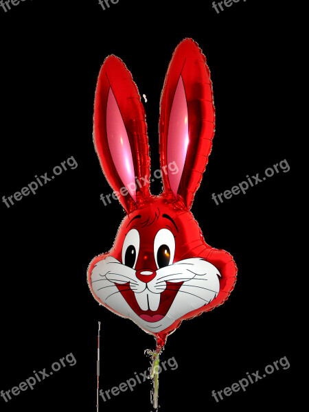 Balloon Rabbit Red Free Photos