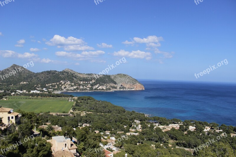 Mallorca Bay Mediterranean Canyamel Sea