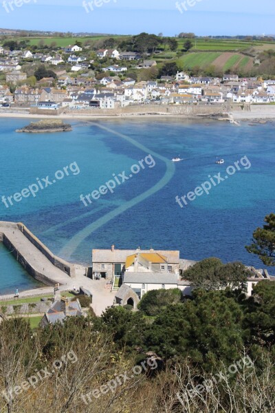 St Michael's Mount Cornwall Castle Marazion Penzance