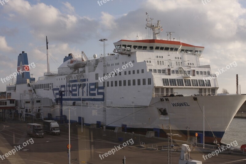 Ferry Poland Sweden Ship Free Photos