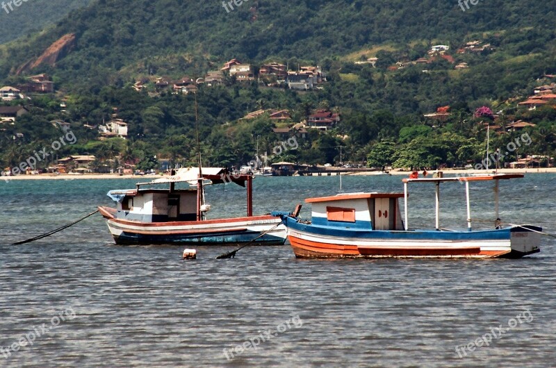 Boat Coast Beach Sea Water