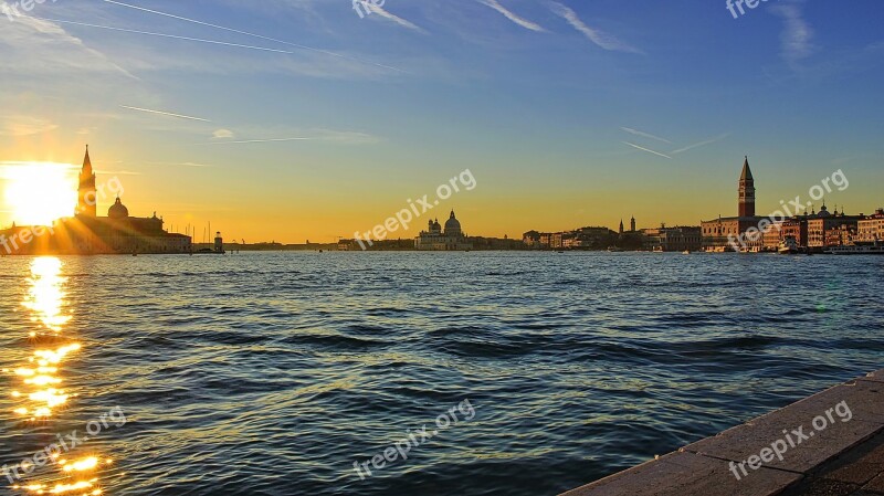 Venice Sea Italy Building Architecture