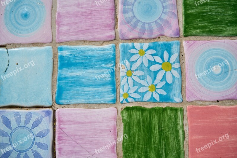 Tile Tiles Colors Color Decoration