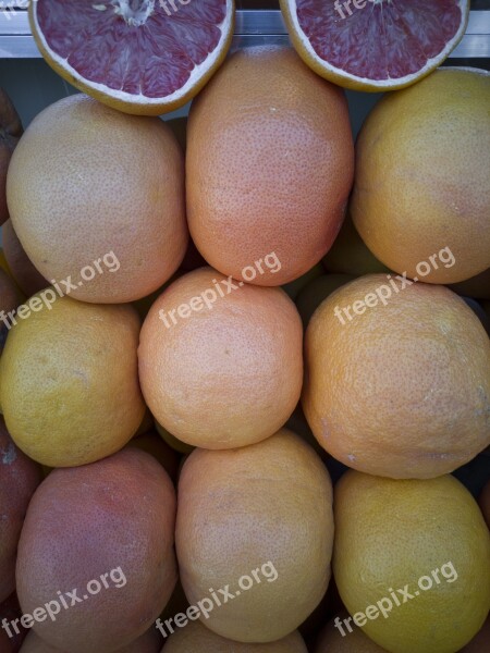 Grapefruit Fruit Food Citrus Fresh