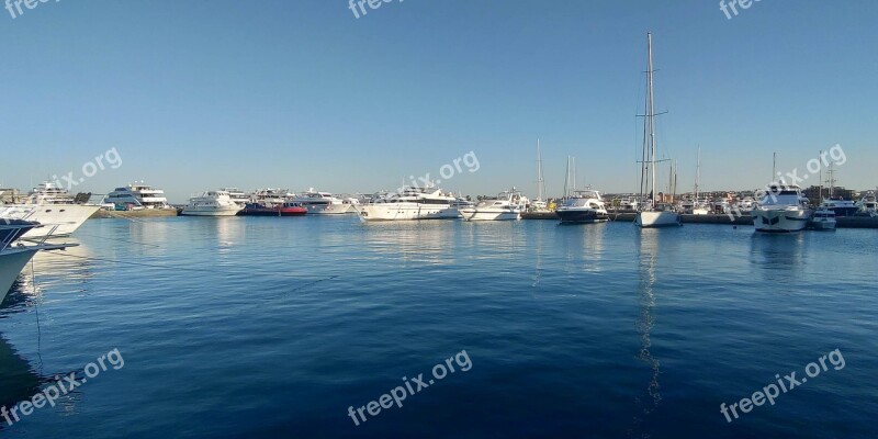 Ship Boat Sea Water Blue