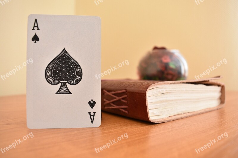 Diary Ace Card Cards Casino