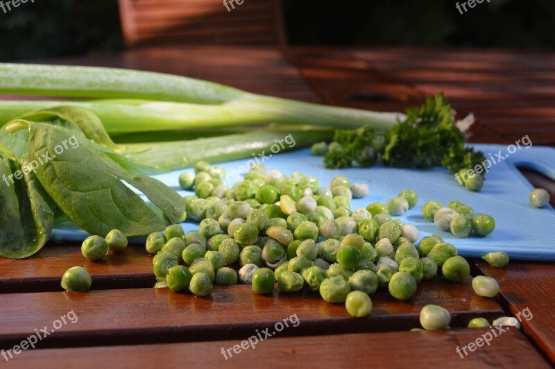 Green Pea Vegetables Fresh Food