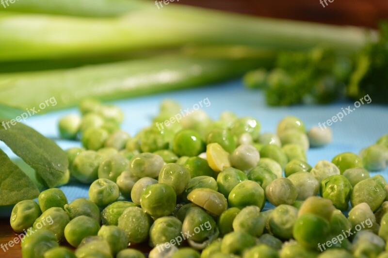 Green Pea Vegetables Fresh Food