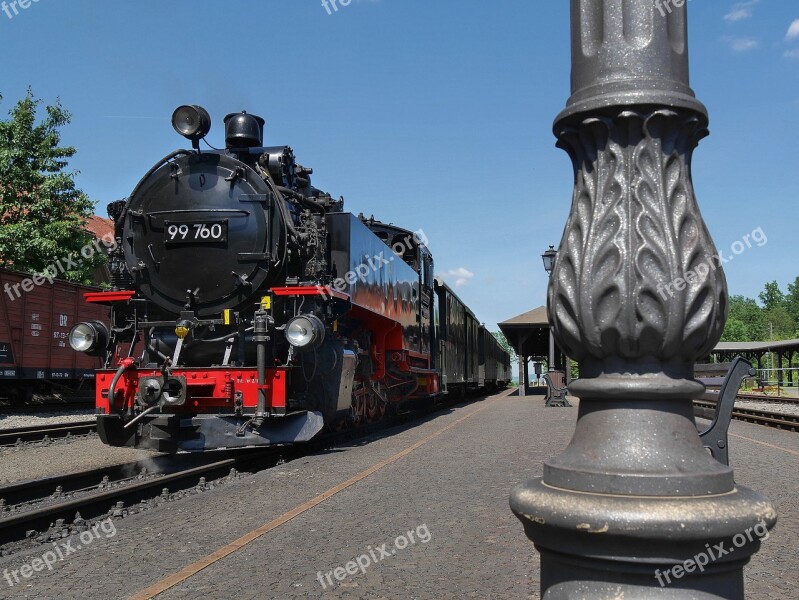 Steam Locomotive Railway Historically Nostalgia Steam Railway