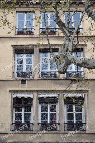 Facade City Lyon Free Photos