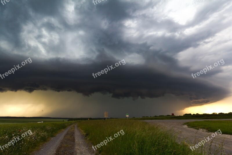 Cumulonimbus Meteorology Thunderstorm Storm Squall Line