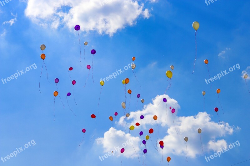 Ballon Birthday Balloons Flying Air