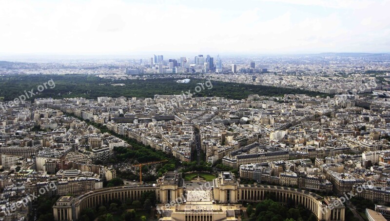 Eiffel Tower Paris Tourism Architecture Landmark