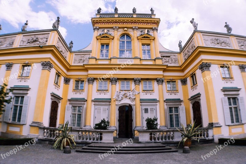 Warsaw Wilanów Wilanow Palace Wilanów Architecture