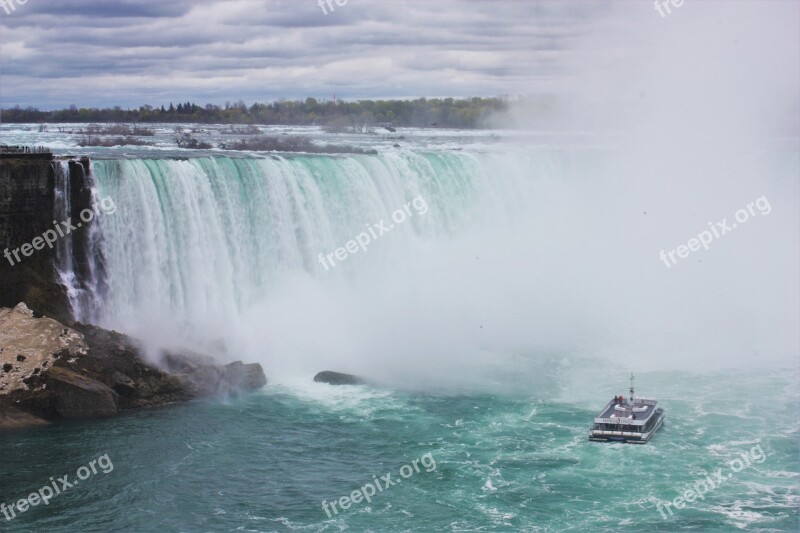 Niagara Falls Canada Waterfall Scenic