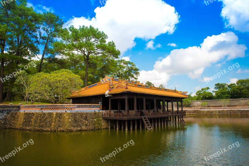 Tu Duc Tomb Hue Vietnam Tomb Asian