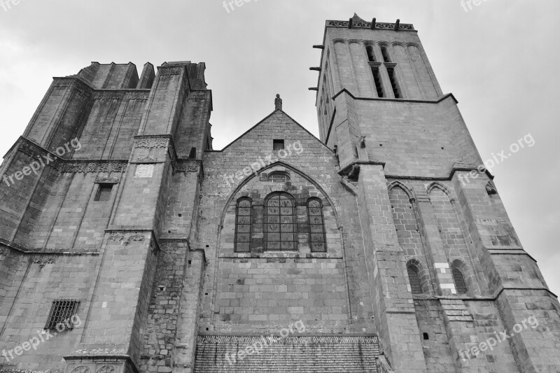 Cathedral Heritage Architecture Brittany France Cathedral Of Dol-de-bretagne