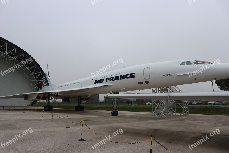 Concorde Supersonic Passenger Plane Aircraft Aviation