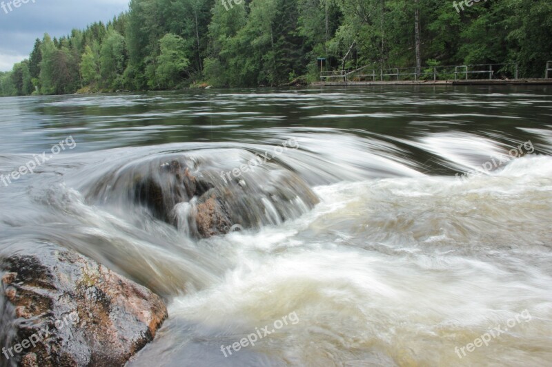 Konnekoski River Koski Finland Suomi