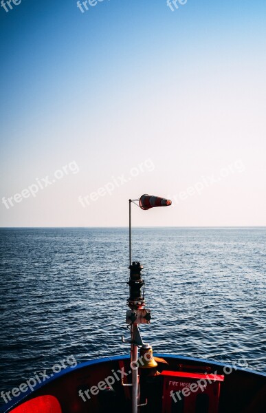 Sea Boat Ocean Water Sky