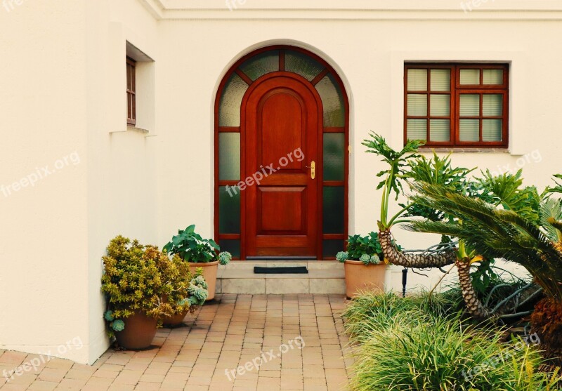 Door Background Wood Texture Home