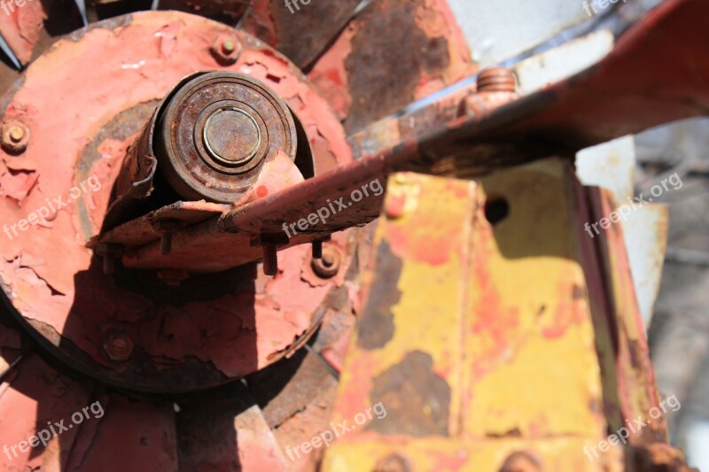 Rust Windmill Rusty Old Mill