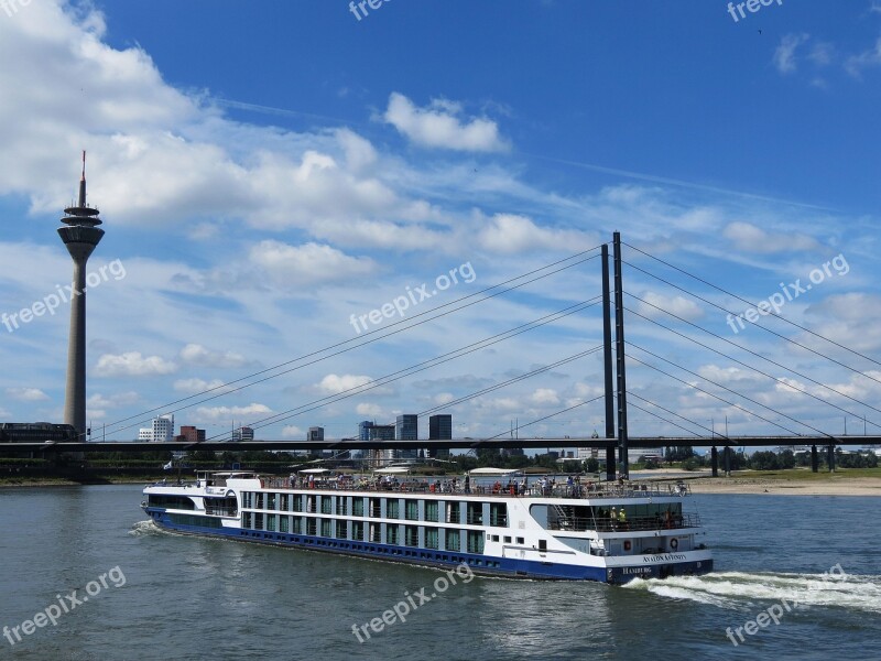 Rhine Germany River Ship Free Photos