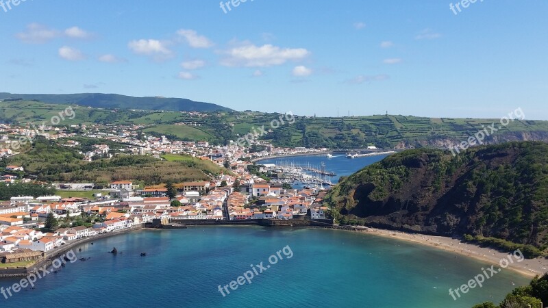 Azores Horta Sea Beach Faial