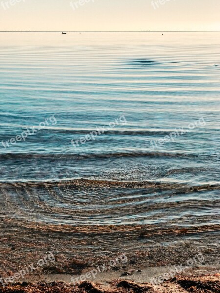 Sea Waves Beach Sand Blue