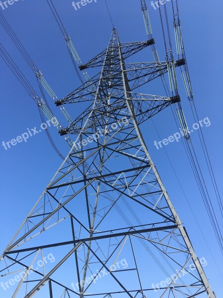 Pylon Sky Energy Electricity Infrastructure