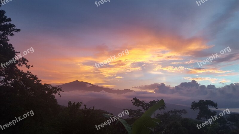 Costa Rica Turrialba Nature Wild Landscape