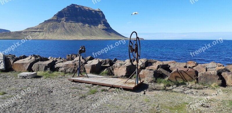 Island Iceland Landscape Nature Grundarfjord