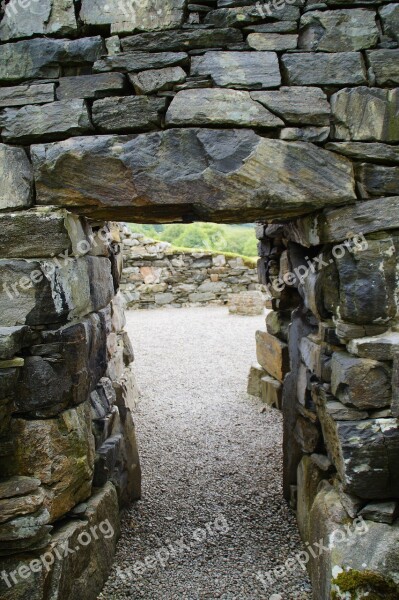 Passage Stone Stony By Looking Wall