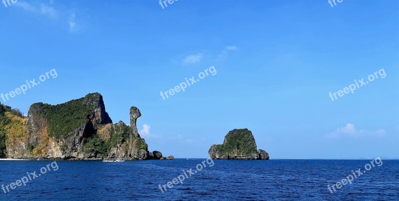 Thailand Krabi Chicken Island Sky