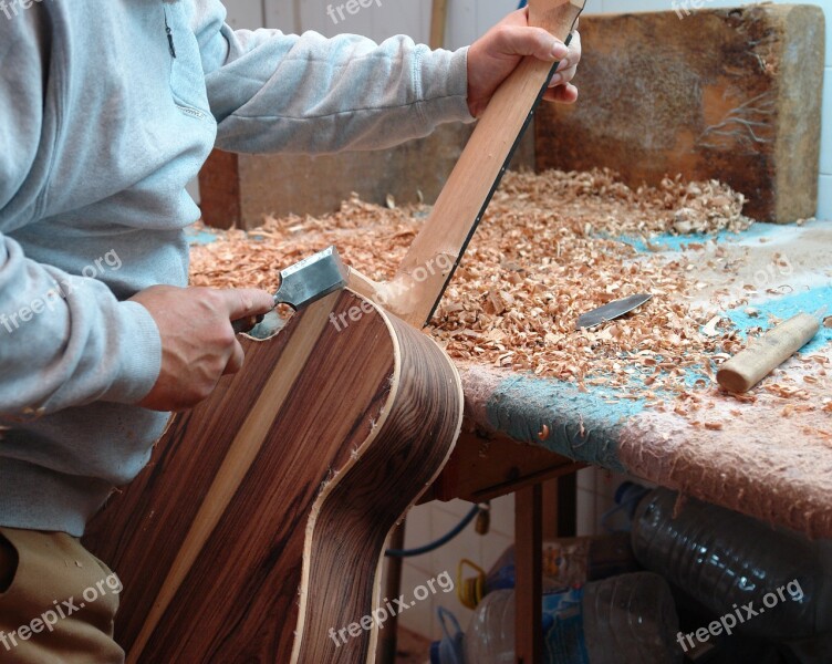 Guitar Luthier Wood Classic Instrument